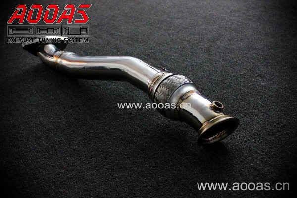 Nissan Q502.0T high flow-through header Pic